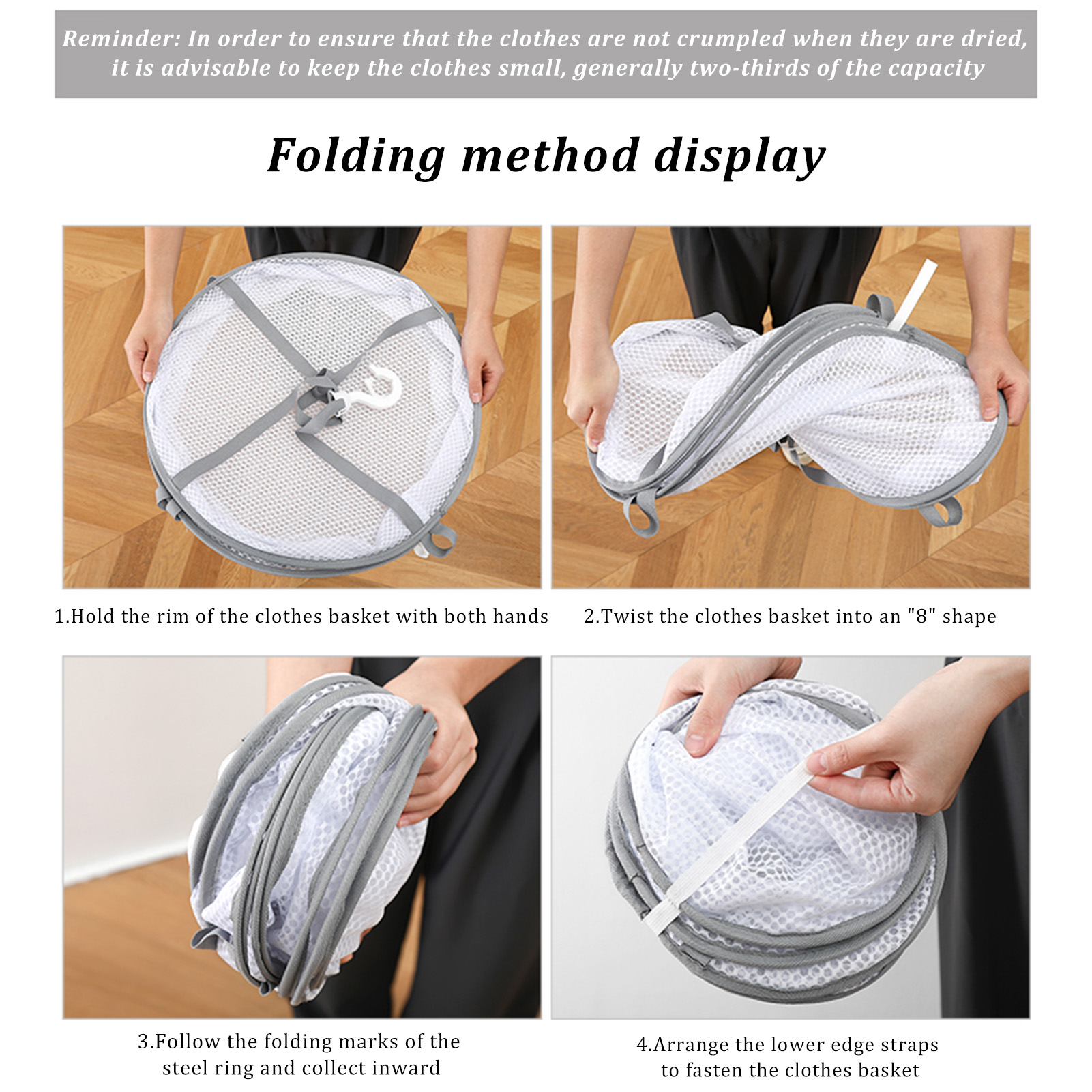 Mesh Clothes Hanging Dryer Abrasion Resistant Sweater Drying Basket Racks Hanging Clothes Laundry Net Mesh Basket Dryer Net