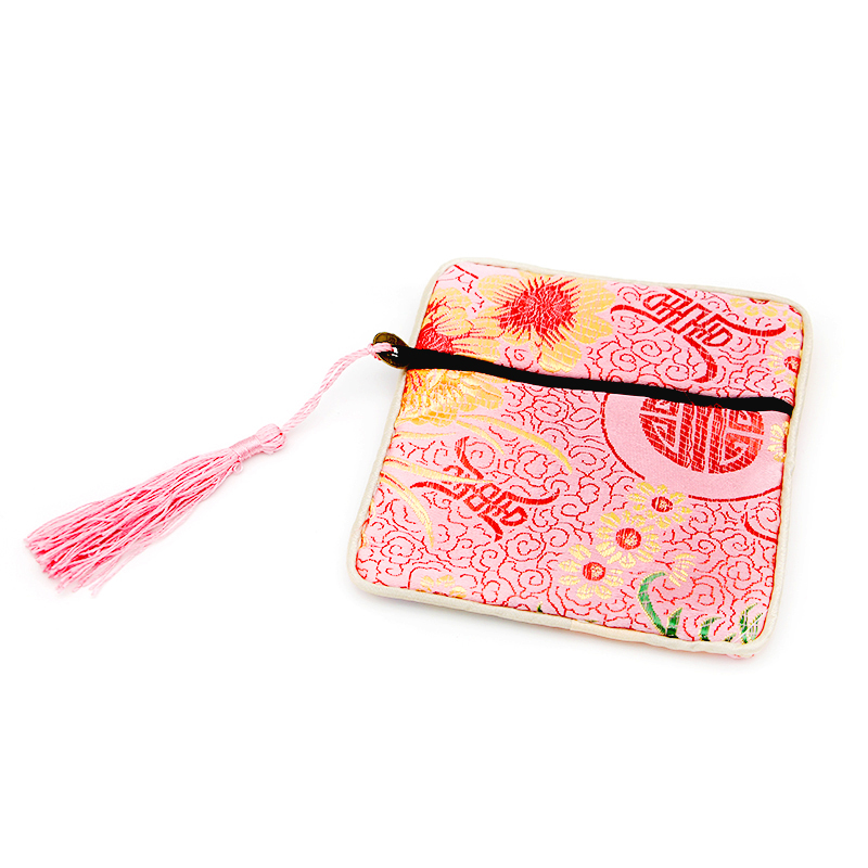Trekkoord Sieraden Collectie Kwasten Tassen Armband Ketting Ringen Pakket Portemonnee Kleine Tas Opslag Doek Bag