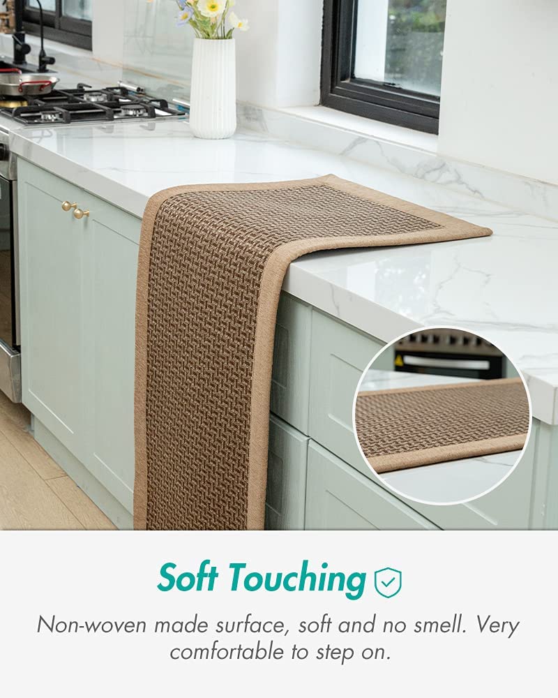 Køkkenmåtter, køkkenmåtter til gulv foran vasken, absorberende køkkenmåtte, køkkenmåtter, skridsikre løbere til be you