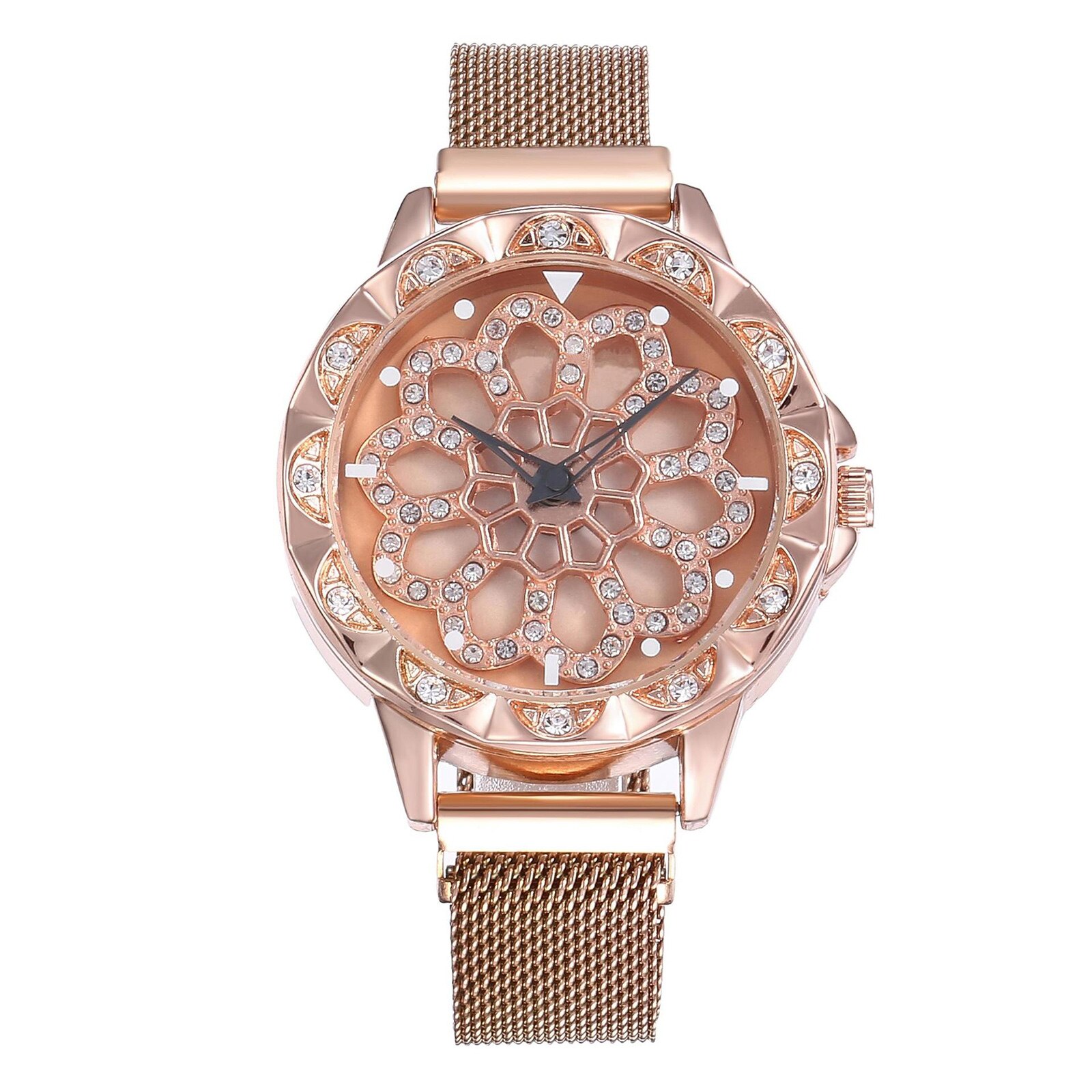 Luxe Horloge Vrouwen Speciale Horloges Voor Vrouwen Meisje Modieuze Duurzaam FEA889: rose gold