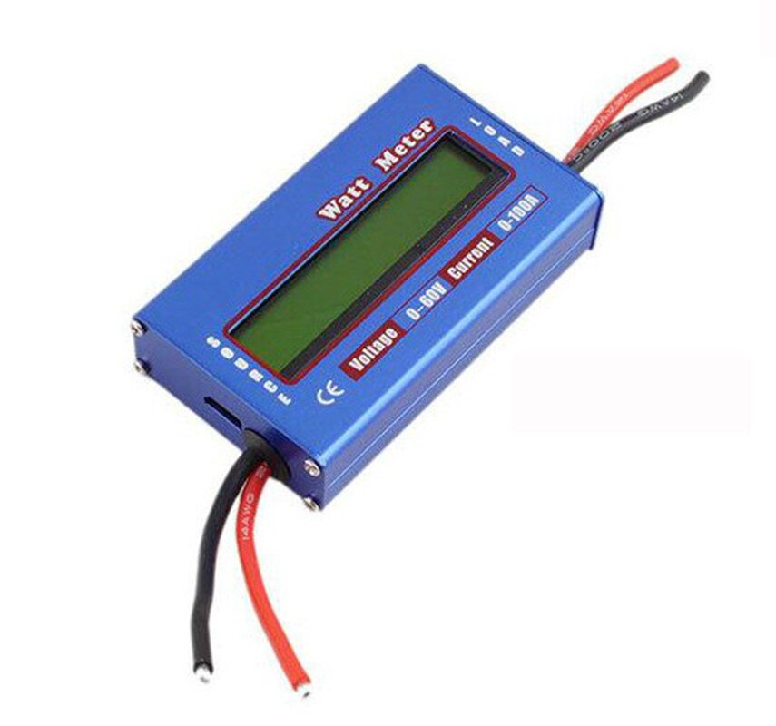 Digital Wattmeter Watt Meter Power Meter DC 60V 100A Balance Voltage Battery Checker