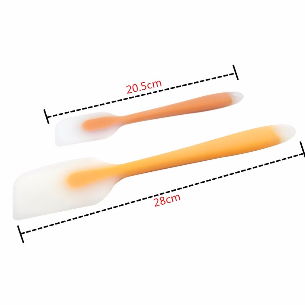 Kitchen Baking Tool Silicone bread and Confectionery Spatulas For Cream Mixer Butter Cake Pastry Scraper