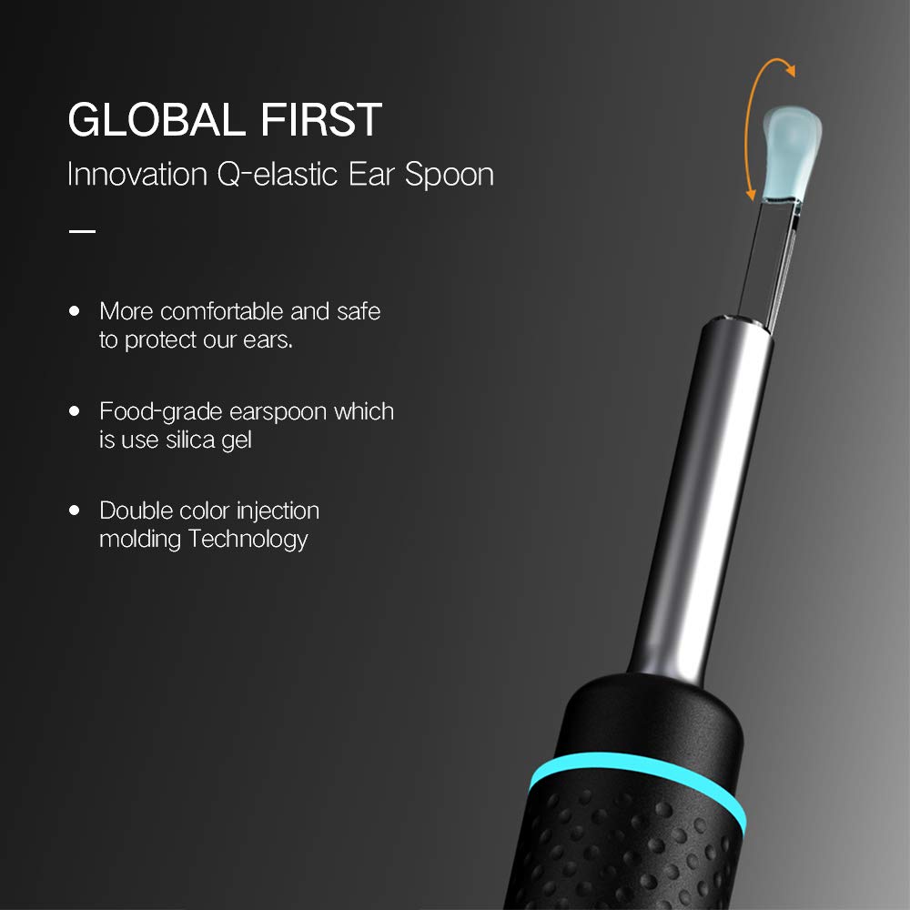 Originele Bebird M9 Pro Smart Visuele Earstick Otoscoop 300W Pixel Endoscoop Mini Camera Oor Wax Verwijderen Met Magnetische Lading base