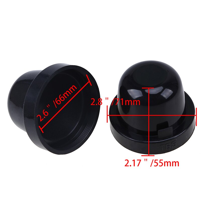 POSSBAY HID LED Koplamp Auto Stofkap Rubber Waterdicht Stofdicht Afdichting Koplamp Cover Cap 55/66/70/ 76/80/85/90/93/98/105mm