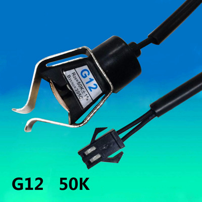 G18 G12 Wall-mounted tube clamp type NTC temperature sensor G18 tube temperature sensor head