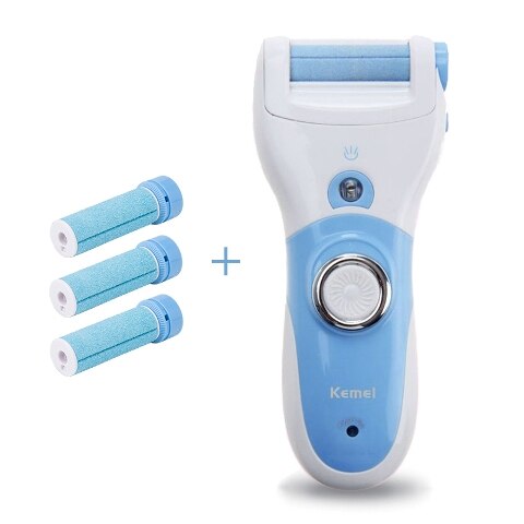 Kemei KM-2503 electric callus remover Top Electric Pedicure Tools Foot Care Tool Pedicure Velvet Smooth Machine Callus Foot file: KM-2503-3 extra