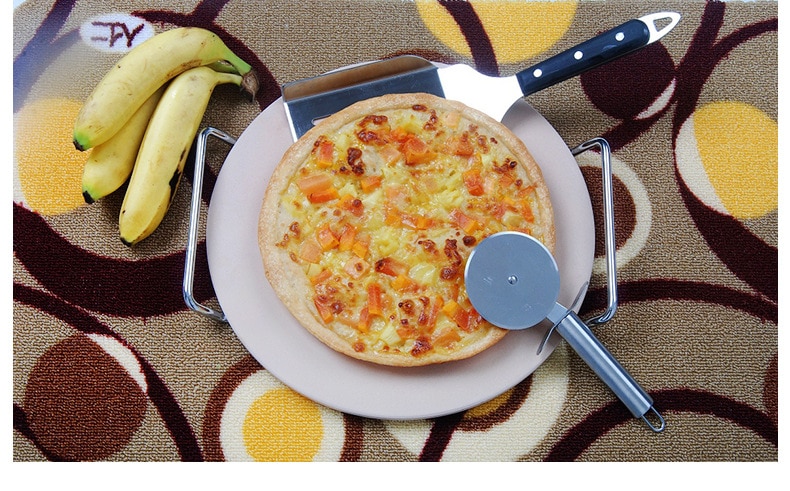 10 og 13 tommer ildfast keramisk pizzasten bagning brødbakke til ovn hjemmebrug grill udendørs pizzaværktøj