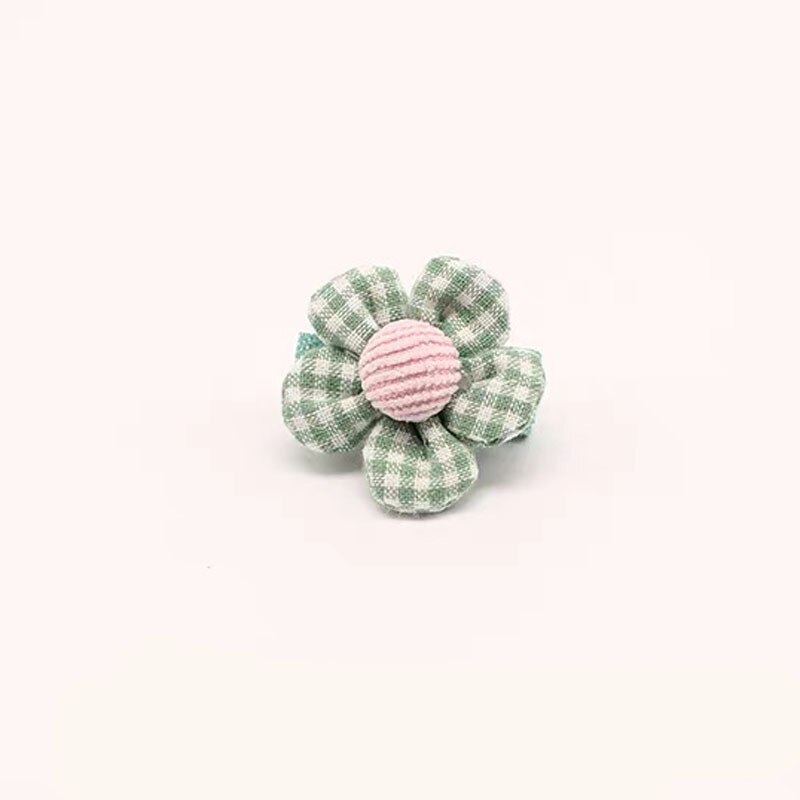 Bebê clipes de cabelo pinos para crianças kawaii pequenas flores da criança do bebê meninas xadrez acessórios para o cabelo conjunto criança barrettes bb clipe arco: 14