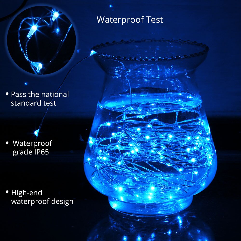 2M & 3M Led String Lights Copper Wire Battery Powered Festival Lamp Fairy Light For Chrismas Home Party DIY Decoration