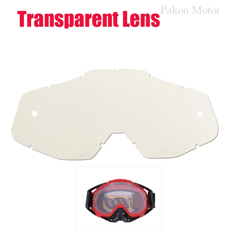 100 Motocross-Brille, HD-Linse, Motorrad-Antibeschlag-Brille, Sport, winddicht, schützt Reiten, Männer und Frauen, Moto, MX, MTB-Sonnenbrille: Rot
