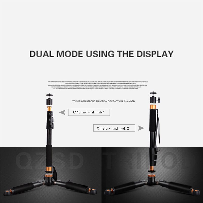 Camera Monopod - 950mm Max Length - Aluminum & PC - Portable Photography Stick