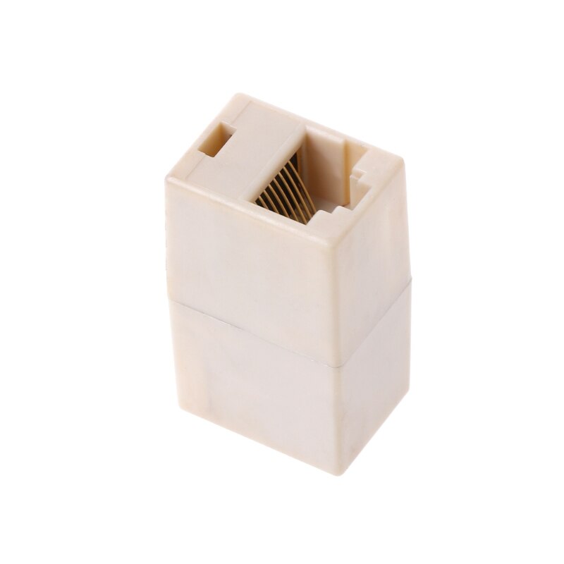 RJ45 CAT5 CAT5E Network Ethernet Connector Adapter T84D
