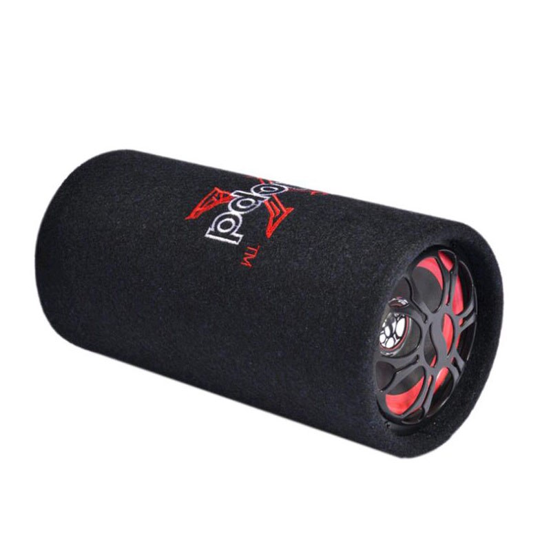 5Inch Auto Audio Actieve Bluetooth Speaker Box 12V 220V Hifi Home Theater Subwoofer Motorfiets Telefoon Ronde Type