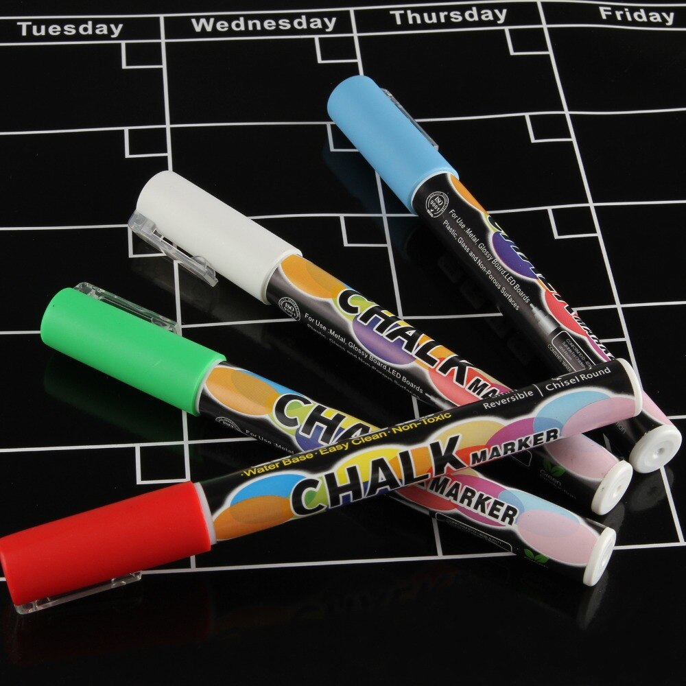 Dry Erase Calendar, Fridge Magnetic Calendar, White Board Planner for Refrigerator, Monthly &amp; Weekly Set