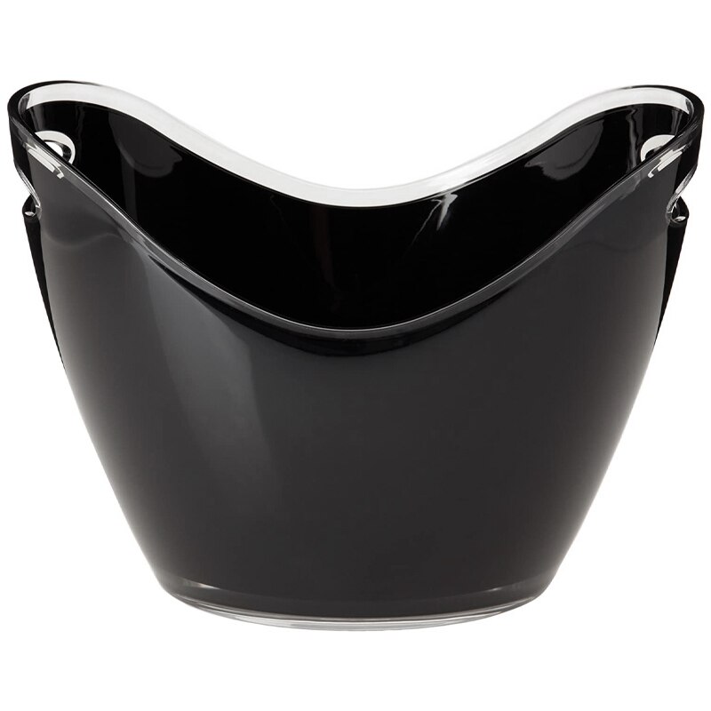 Dark Beer Barrel Beer Bottle Insulation Barrel Black Ice Bucket Champagne Barrel Commercial Beer Ice Bucket