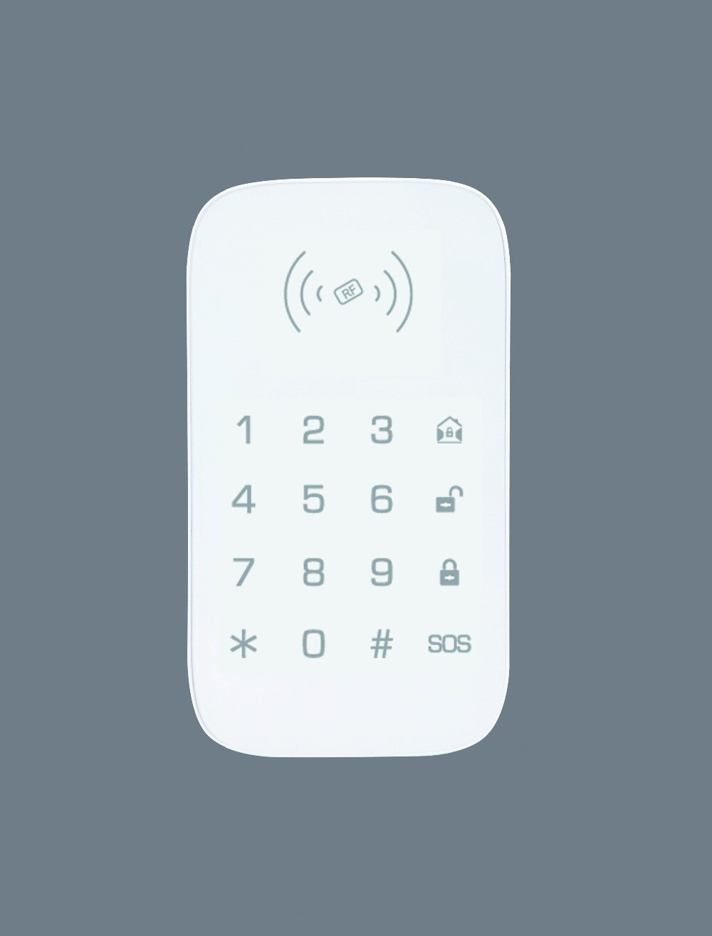 Pk-10 Intelligent Alarm System Rfid-kaart Ontwapenen Wachtwoord Draadloos Toetsenbord