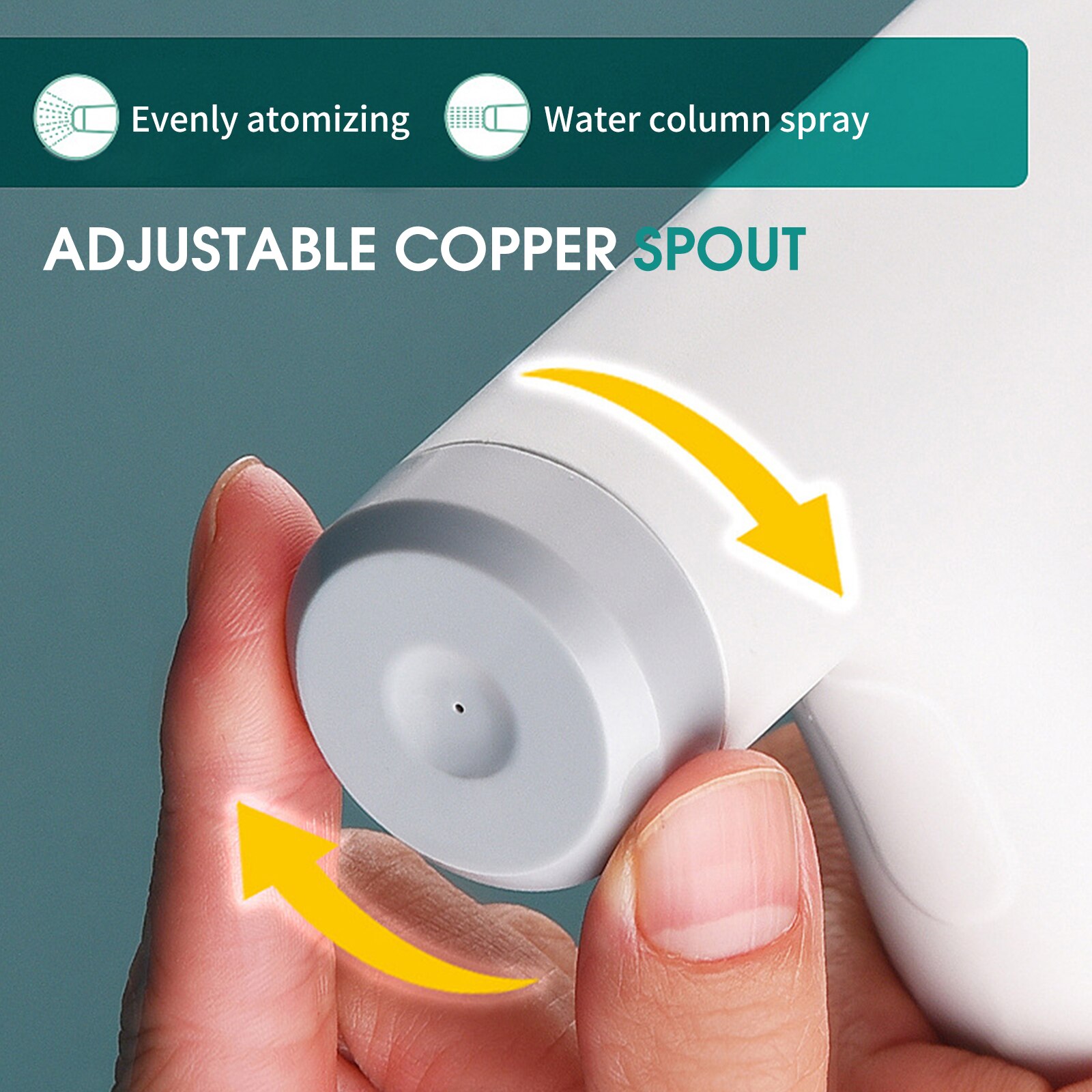 Botella de Spray eléctrica de 900ml para jardinería, regadera automática con temporizador recargable por USB, rociador de jardín con boquilla ajustable