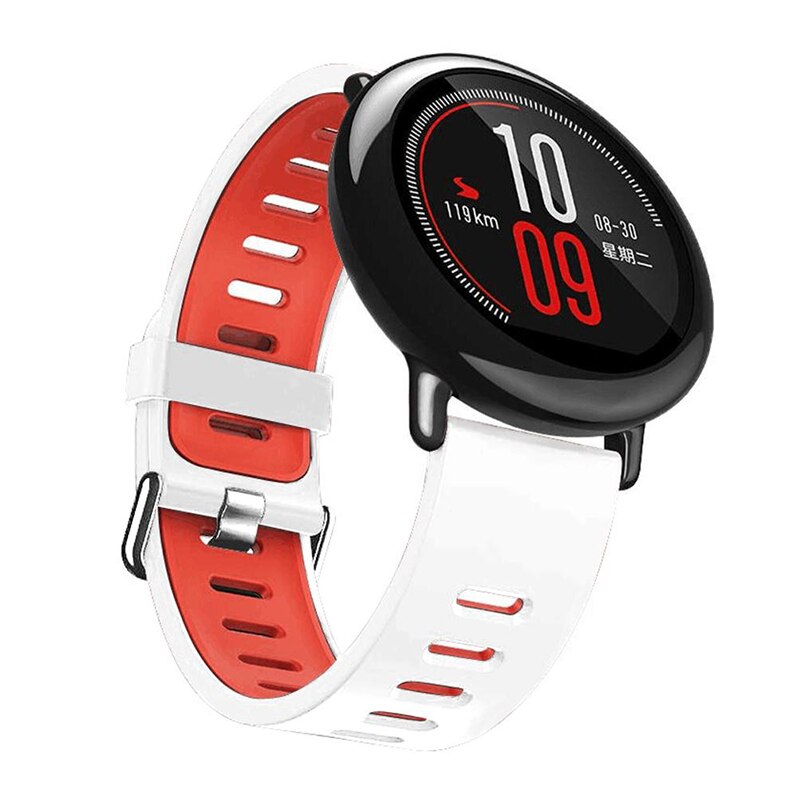 Dual Farben Silikon Strap für Xiaomi Huami Amazfit Bip BIT TEMPO Lite Jugend Armband Sport Strap Armband Ersatz TXTB1: 1