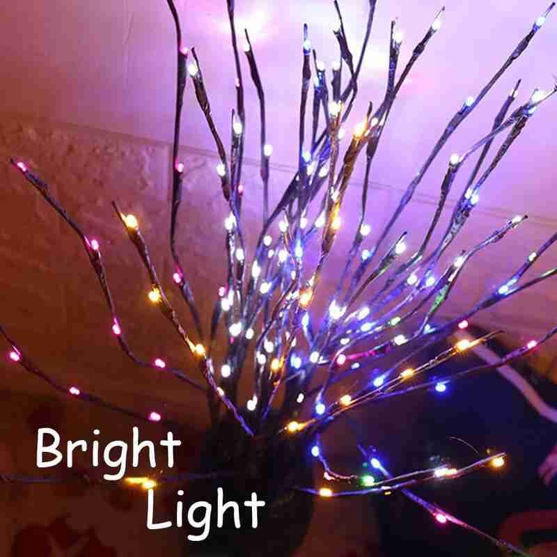 Led pilträdsgren lampa familjerumsdekoration festlampa gren dekoration trädgårdssnöre trädlampa  z8 g 5