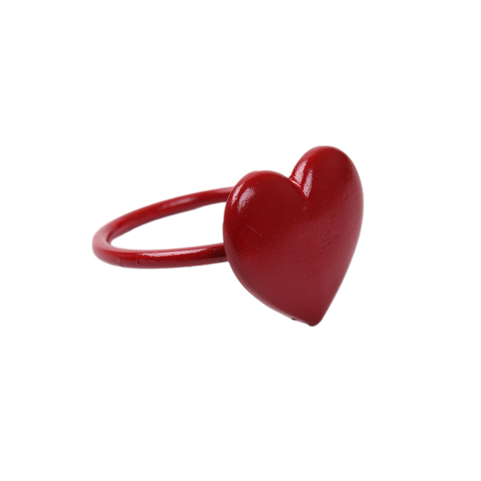1Pcs Good Love Heart Napkin Rings For Weddings Home Table Accesorries Napkin Holder Table Decoration Valentine's Day