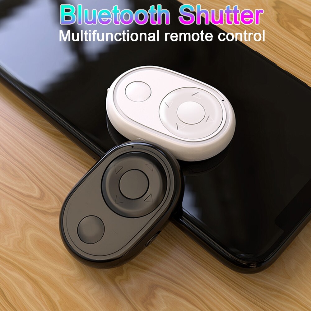 Camera Release Mini Button Wireless Remote Controller Bluetooth Shutter Control Selfie Stick For iPhone Android Samsung
