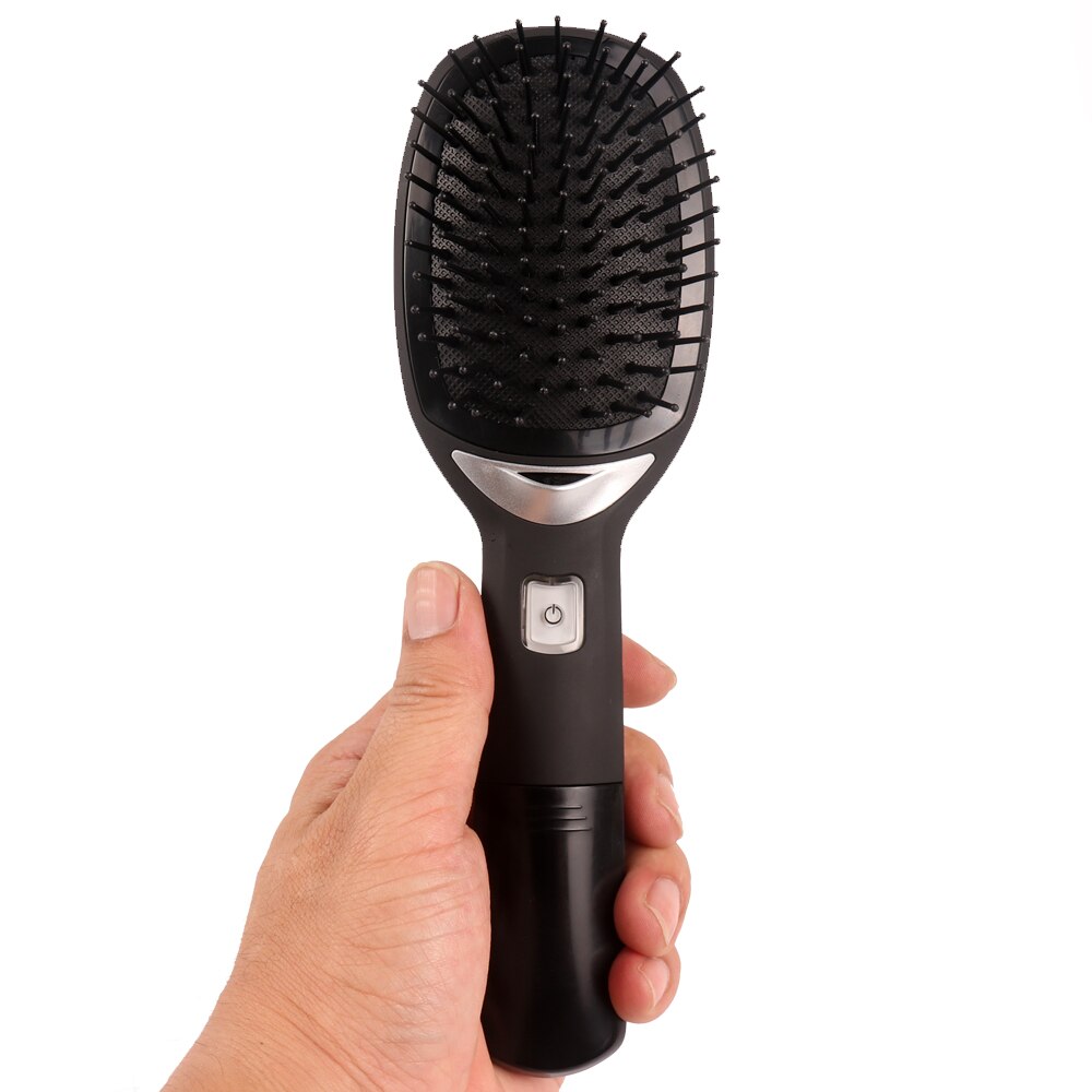 2.0 Ionic Electric Hairbrush Portable Ionic Hair Comb Strong Negative Ion Release Straighting Hair Anti-static Magic Hair Brush