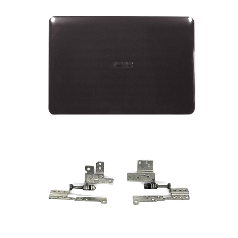 Funda para ASUS X554, F554, K554, X554L, F554L, X555, F555, cubierta trasera LCD, bisel frontal, cubierta de bisagra, bisagras LCD, parte superior trasera, nueva: A Hinges