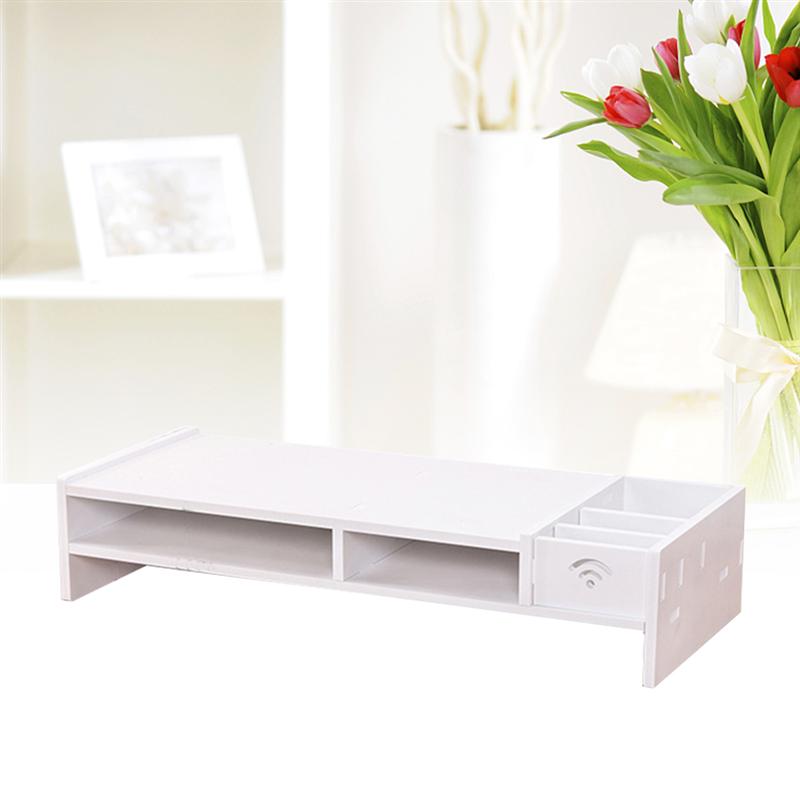 Multi-function Desktop Monitor Stand Computer Screen Riser Shelf Plinth Strong Laptop Stand Desk Holder For Notebook TV