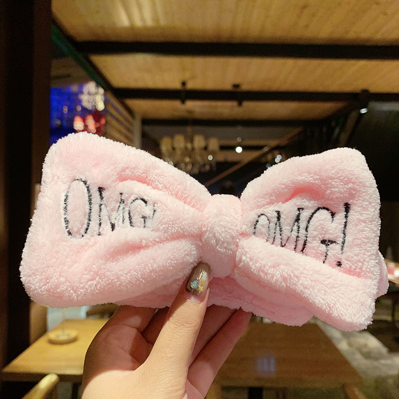 Diademas con lazo de vellón para mujer y niña, bandana suave y cálida con orejas de Animal, turbante, accesorios para el cabello