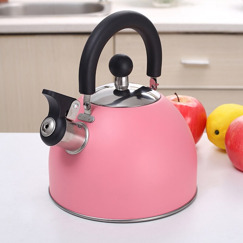 Stainless Steel Whistle Kettle, 2.5L Whistle Kettle, Coffee Milk Tea Kettle, Heating Kettle