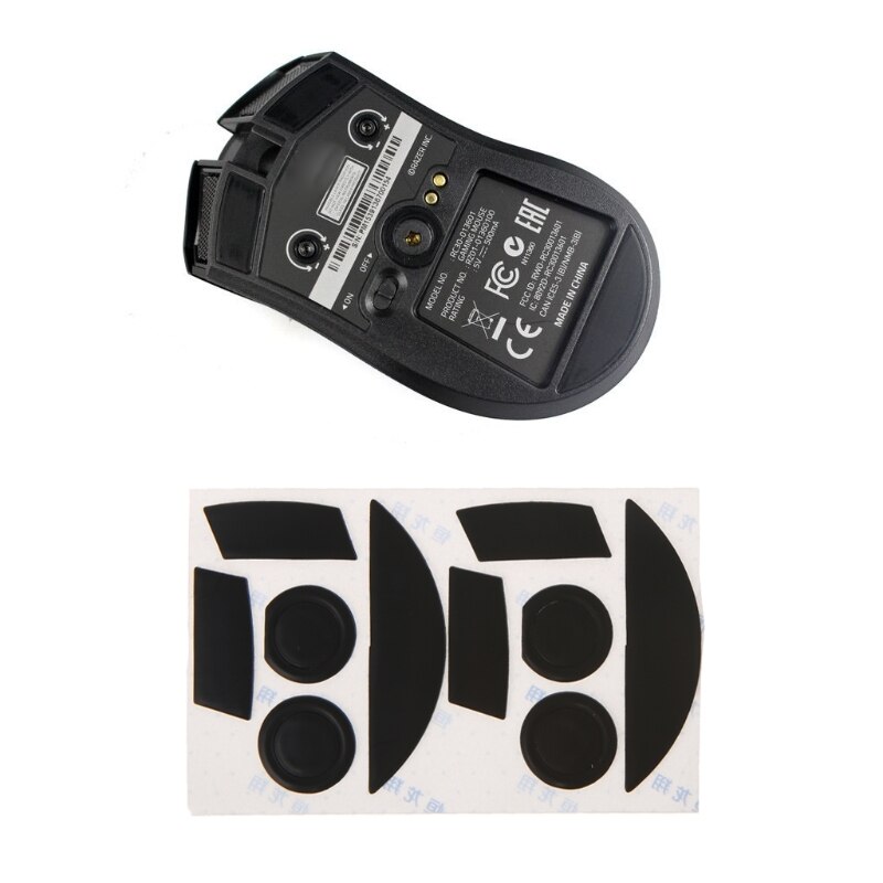 Tiger Gaming Arc1 mouse skates for Glorious Model O / O- 2 sets, white - Watercooling UK