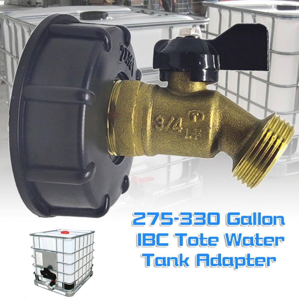 IBC Tank Adapter S60X6 To Brass Tap 1/2" Replacement Valve Fitting Parts For Home Garden Water Connectors: B