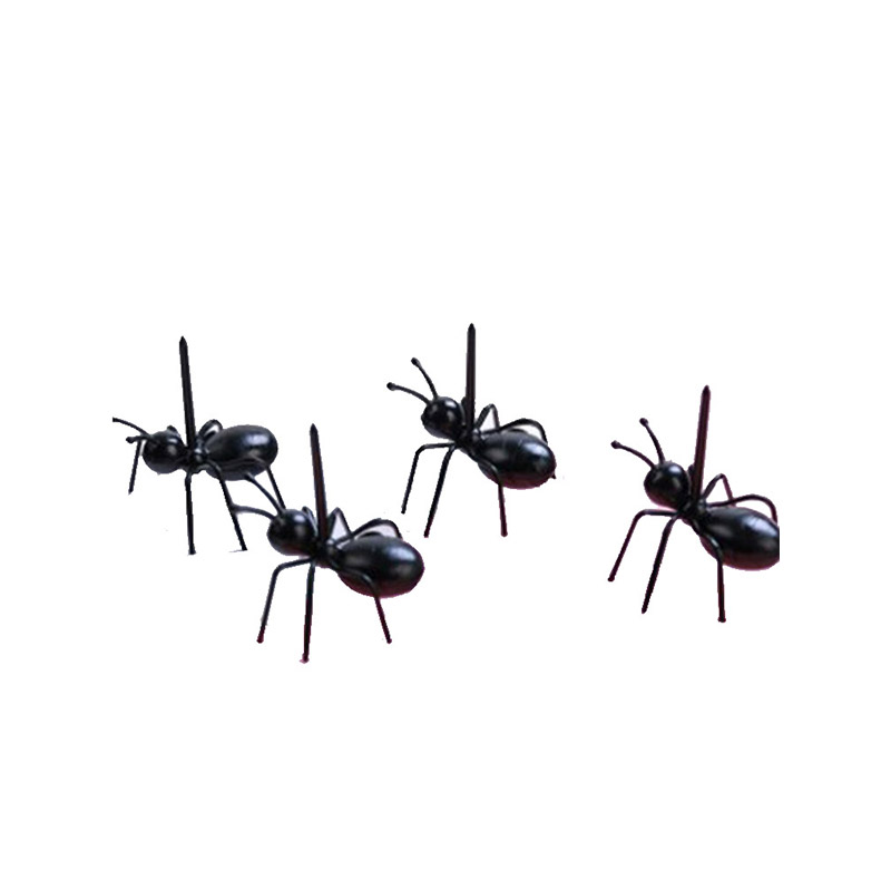 12 sztuk owoce wykałaczka Mrówka kształt przekąska deser ciasto widelce dla domu przyjęcie w kuchni obiadu owoców wybrać akcesoria kuchenne