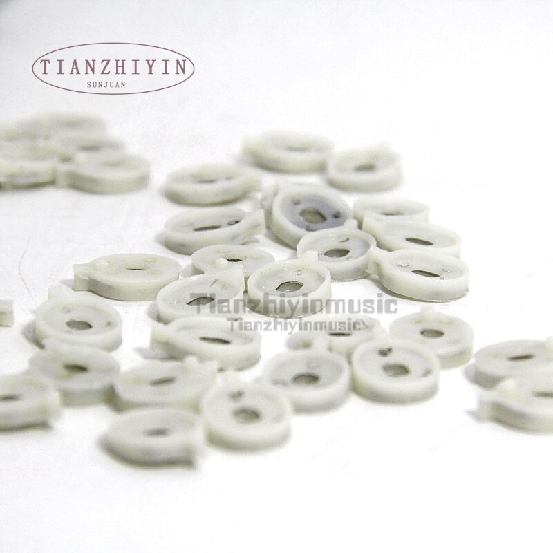 50pcs Alto horn baritone accessories Plastic Valve Guide part Spring dragging valve guides for repairing Valve Repair Kit
