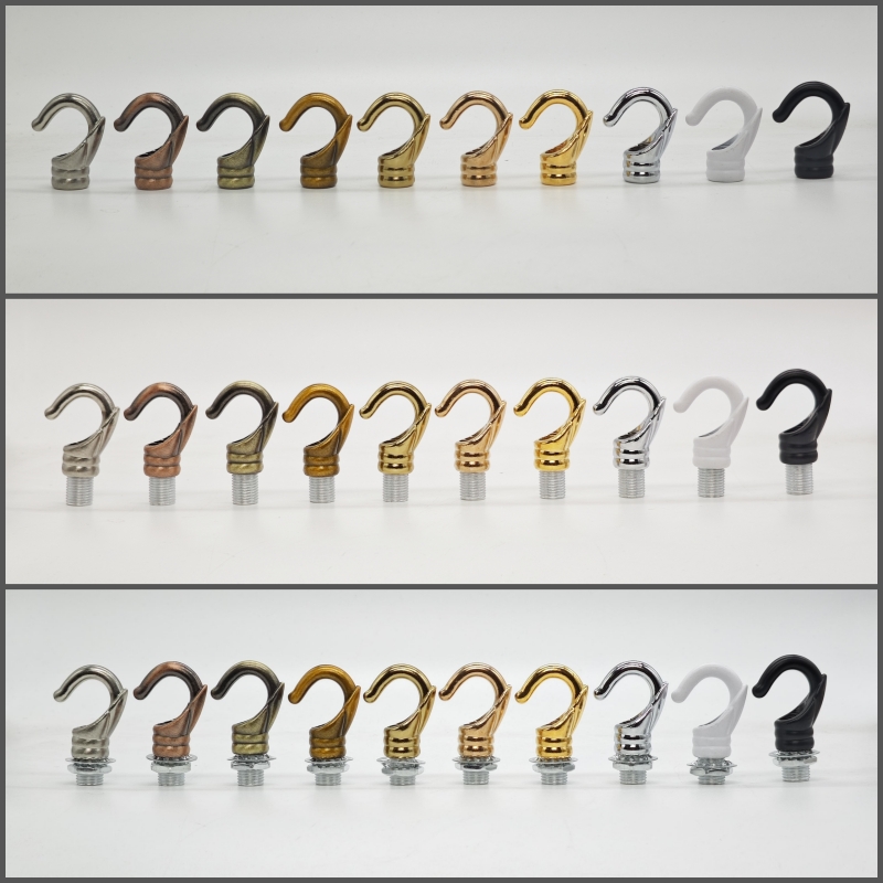 6 teile/los Tragende haken öffnung haken lampe zubehör haken esszimmer kran bar anhänger lampe M10 lampe DIY zubehör