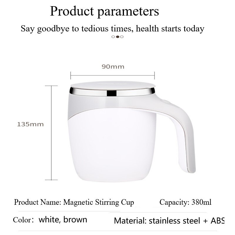 400/380ml Tassen Automatische Elektrische Faul Magnetische Selbst Rühren Becher Kaffee Milch Mischen Becher Clever Edelstahl Jui ce Mischen Tasse