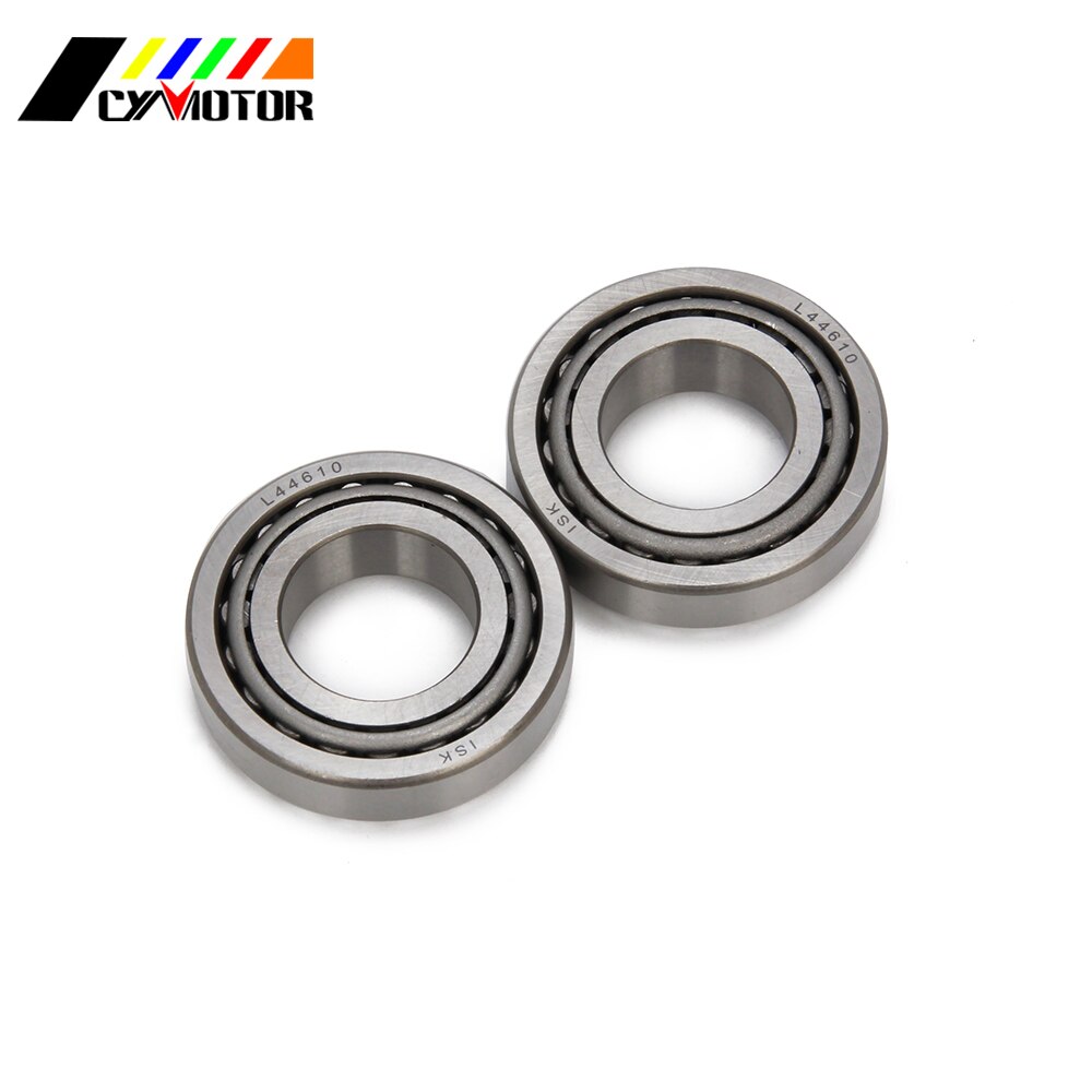 2 Pcs Motorcycle Tapered Roller Wheel Bearings Cone Cup Sets For Harley Davidson Big Twin