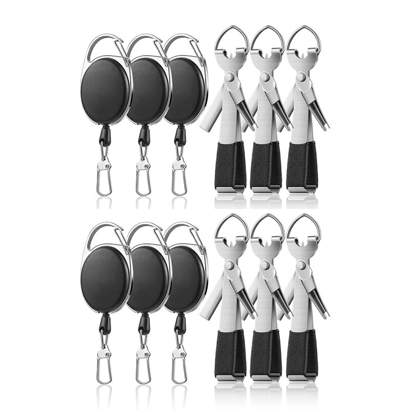 Fishing Quick Knot Tying Tool Includes 4 in 1 Fly Line Clippers with Retractor Combo Fly Fishing Line Clippers: Golden