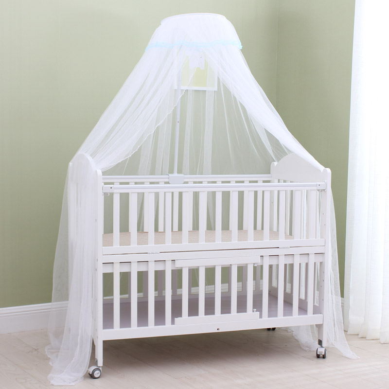 Baby Mosquito Net Bed Curtain Hanging Mosquito Nets Bed Tents for Children Round Lace Canopy Room Decor