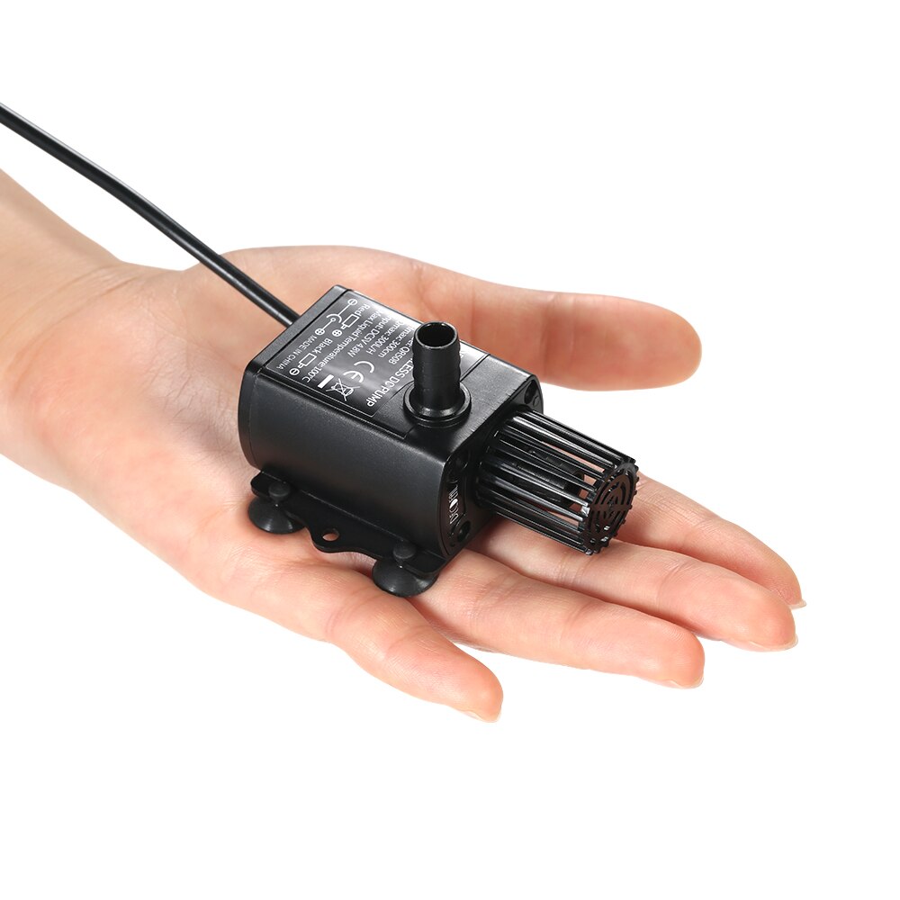 Ultra-Stille Borstelloze Waterpomp Usb DC5V 4.8 W/2.4 W Waterdichte Dompelpompen Mini Aquarium Pomp Vijver fontein Wave Maker