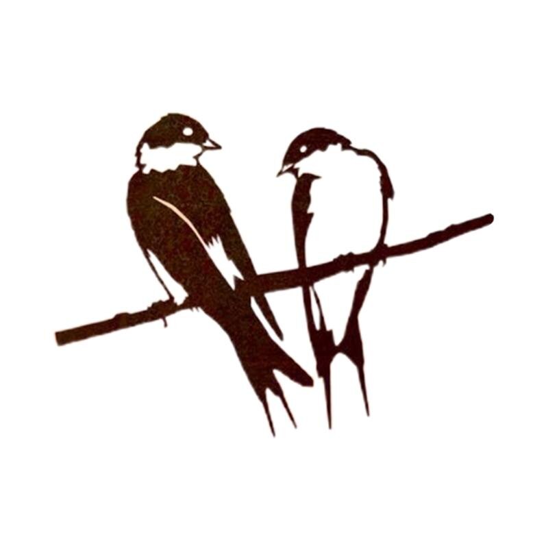 Yard Art Tree Bird Owl Animal Art Garden Metal Tree Stainless Steel Art Metal N7MD: 20