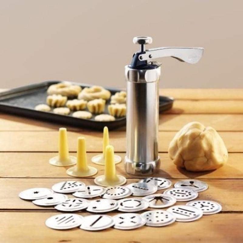 Cookie Press Kit - Cookie Druk Maken Gun Koekjes Cakevorm Cookie Pers Maker Machine Dessert Decoratie Keuken Bakin Gereedschap