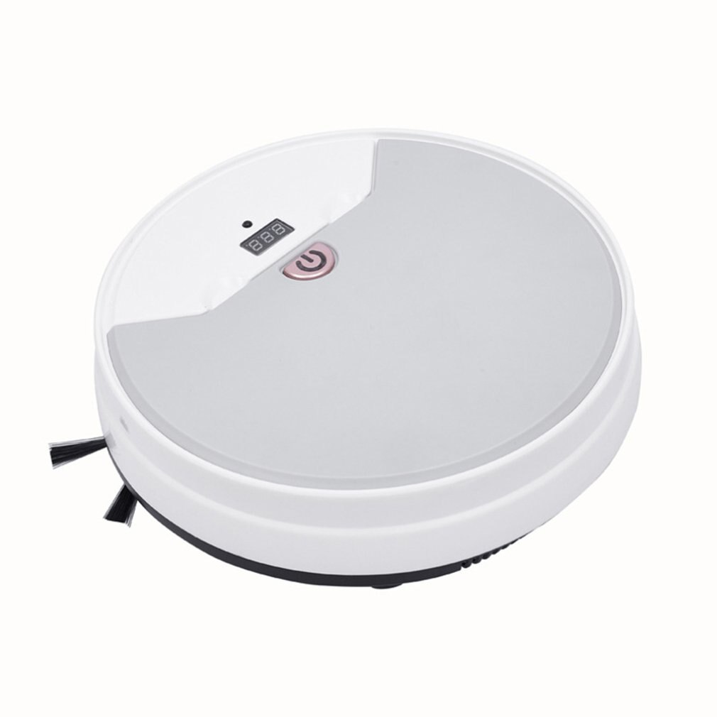 Light Robot Vacuum Cleaner with Strong Suction and Remote Control Super Quiet Ultra-slim Body Touch Switch Dust Box CE