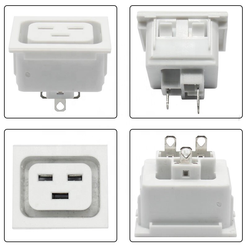 IEC EN60320 C19 PDU AC power socket output Universal Electrical Outlet