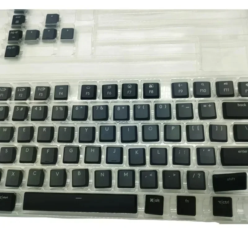 SINGLE REPLACEMENT KEYCAPS For Logitech MX Mechanical Mini KEYBOARD Graphite ash