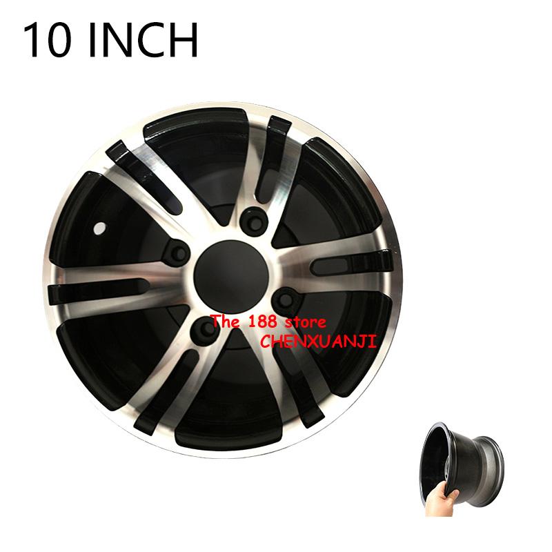 10 Inch Aluminum Alloy Wheel Hub Size 10x7 10x 8 For Four Wheel Atv Atv Go Kart Wheel Hub 10 Inch Tire Rear Wheel