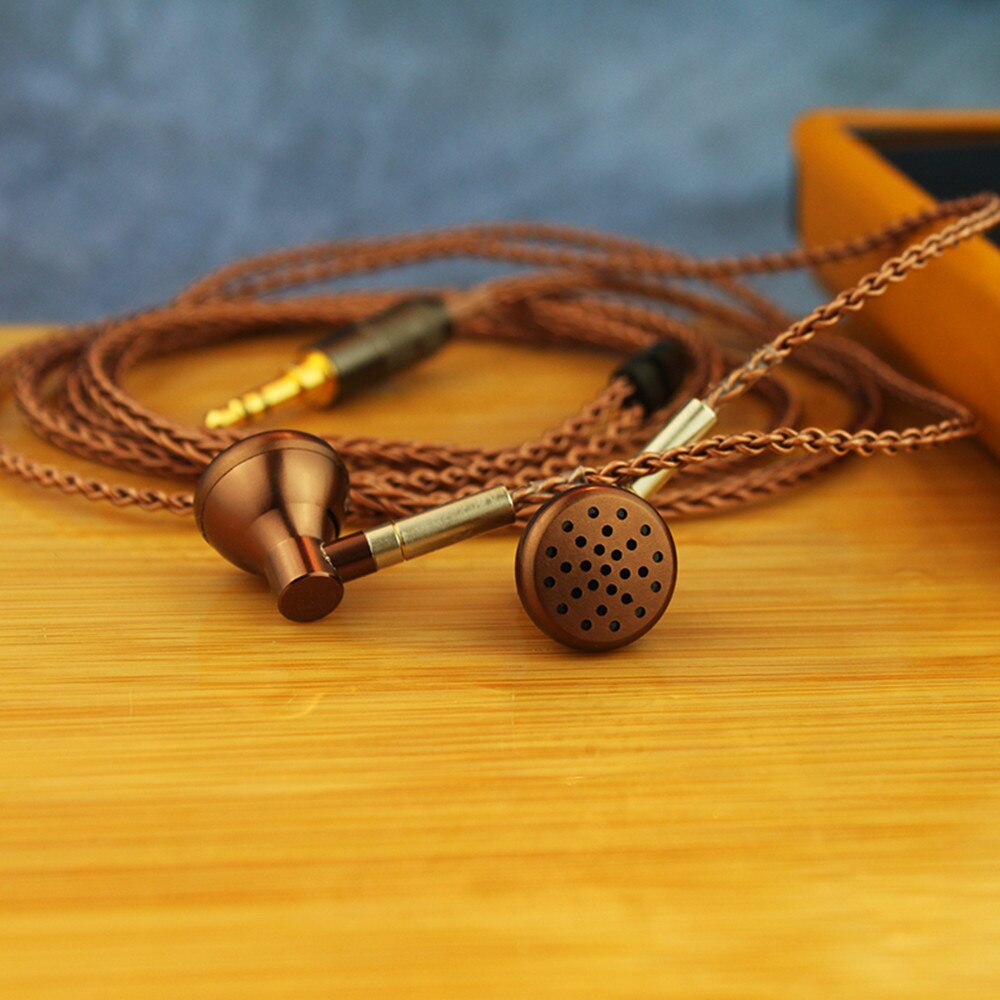 FENGRU ASTRAEA In Ear Earbud HIFI Metal Earphone 14.8mm High Polymer High Elastic Biological Diaphragm Detachable MMCX Cable