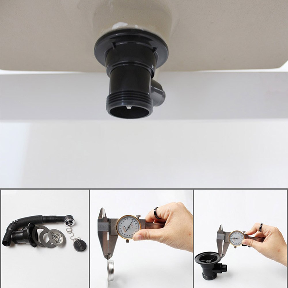 Talea showeroom basin drain filter bathroom sink waste kit Sink Strainer Disposer Drain Stopper Filter with overflow XJ222C021