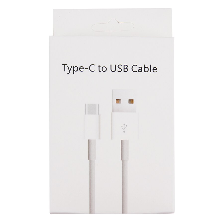 Caixa de embalagem de papel vazio para iphone, samsung, cabos de carregamento de celular tipo c para usb c cabo de dados micro 8pin linha de carregador