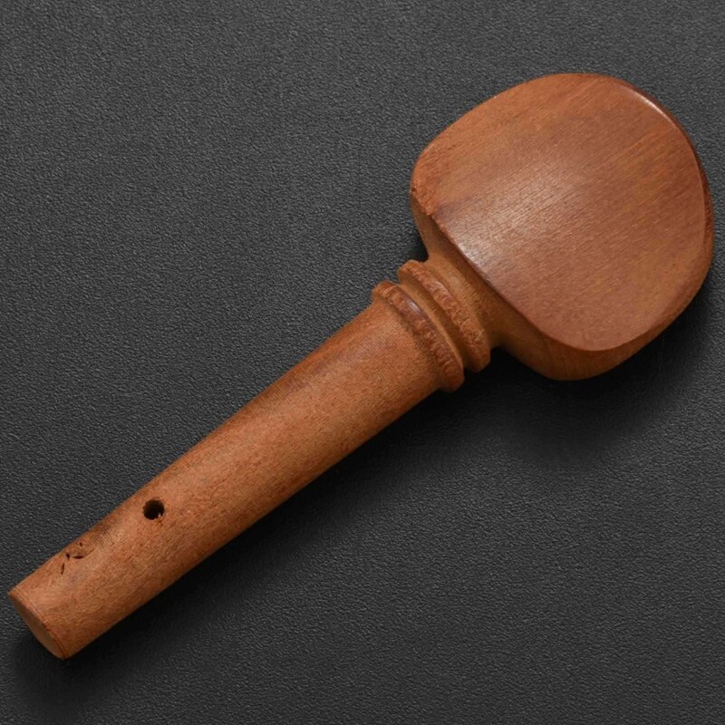 4Pcs 4/4 Size Violin Fiddle Tuning Peg Set With Violin Shoulder Rest